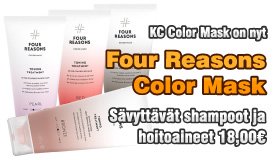 Four Reasons Color Mask -sävyttävät shampoot ja hoitoaineet