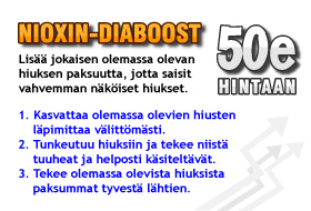 NIOXIN-DIABOOST - tuuheammat hiukset