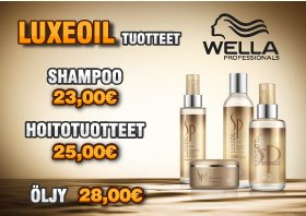 Wella Luxeoil - tuotteet