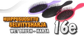 Huippusuositte Wet Brush - selvitysharja